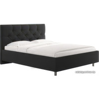 Кровать Сонум Bari 90x200 (эко-кожа черный)