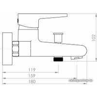 Смеситель Inan Koral M2501K