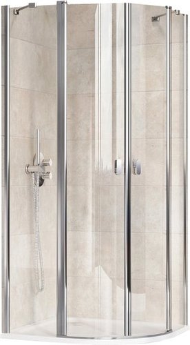 Ravak Chrome CSKK4 90x90 (прозрачный/серебристый)