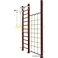 Детский спортивный комплекс Kampfer Winner Wall Высота 3 (шоколадный/белый)