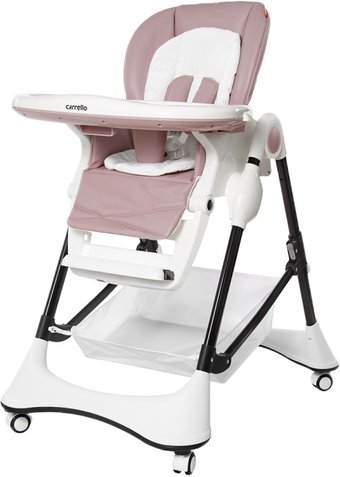 Высокий стульчик Carrello Stella (powder pink)