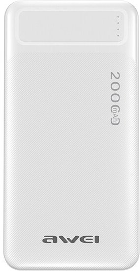 

Внешний аккумулятор Awei P6K 20000mAh (белый)