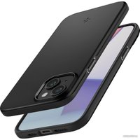 Чехол для телефона Spigen Thin Fit для iPhone 15 ACS06776 (черный)