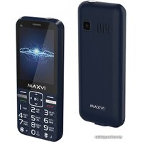 Кнопочный телефон Maxvi P3 (синий)