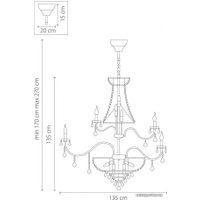 Подвесная люстра Lightstar 700514