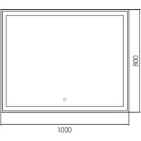 Зеркало Abber See AG6115S-1.0