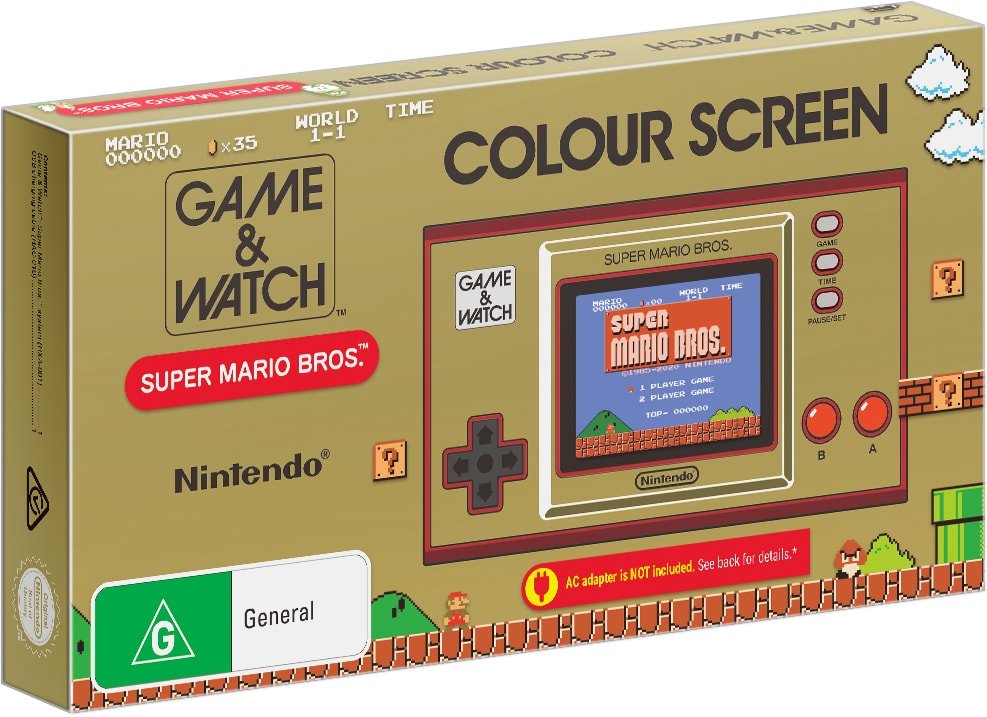 

Игровая приставка Nintendo Game & Watch Super Mario Bros.