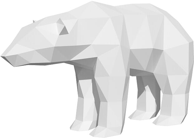 

PaperCraft PAPERRAZ Полярный медведь