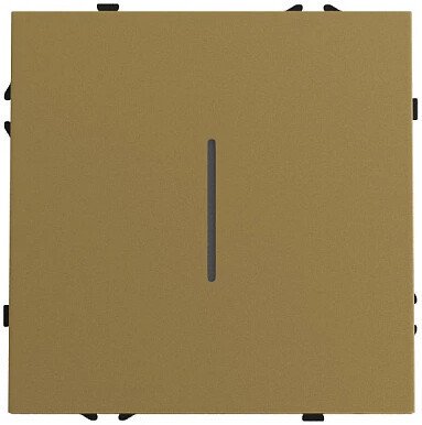 Выключатель проходной Forkel F70 19709 (золото)