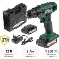 Дрель-шуруповерт Hammer ACD12BS (с 2-мя АКБ)