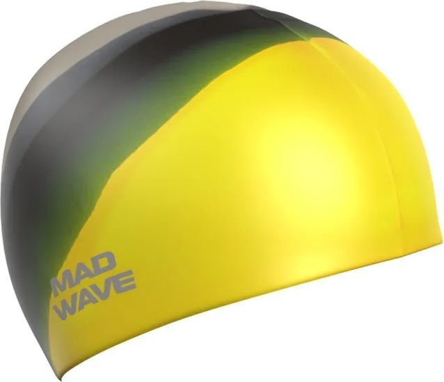 

Шапочка для плавания Mad Wave Multi Adult Big (желтый)