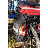 Велосумка Турлан Мустанг-70 (черный/красный) в Гомеле