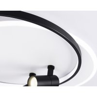 Припотолочная люстра Ambrella light FL51392/1+2 WH/BK