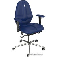 Офисное кресло Kulik System Classic (экокожа, синий)
