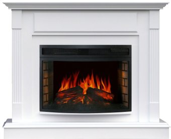 Каминокомплект Smolcom London FS25 c Royal Flame Dioramic 25 LED FX (бьянко белый)