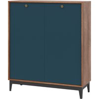 Тумба НК-Мебель Brass KM-2 (синий)