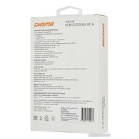 USB-хаб  Digma HUB-2U3.0СAU-UC-G