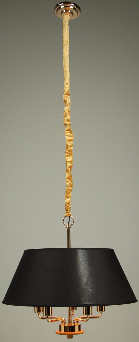 

Подвесная люстра BayerLux Ребекка 10777123 (черный/золото)