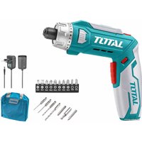 Электроотвертка Total TSDLI0801 (с АКБ, набор оснастки)