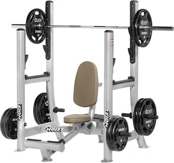 Силовая стойка Hoist Fitness CF-3860 (серебристый/бежевый)