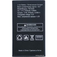 Аккумулятор для телефона TeXet TM-D329