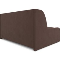 Диван Мебель-АРС Аккордеон Барон №6 ППУ 120x200 (велюр молочный шоколад НВ-178/13)