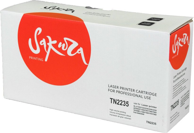 

Картридж Sakura Printing SATN2235 (аналог Brother TN-2235)