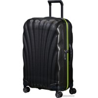 Чемодан-спиннер Samsonite C-Lite Black-Lime 69 см