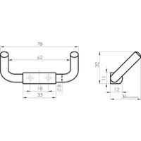 Крючок для ванны Rubineta Mini 670106