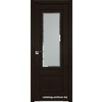 Межкомнатная дверь ProfilDoors 2.90XN L 70x200 (дарк браун/стекло square матовое)