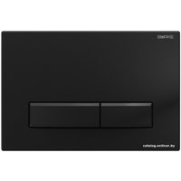 Панель смыва Burke Тип 09 109.BB.1 (матовый черный/черный)