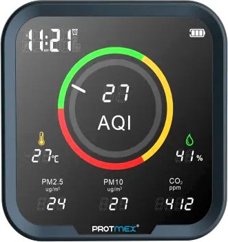 Монитор качества воздуха Protmex PTH-9A