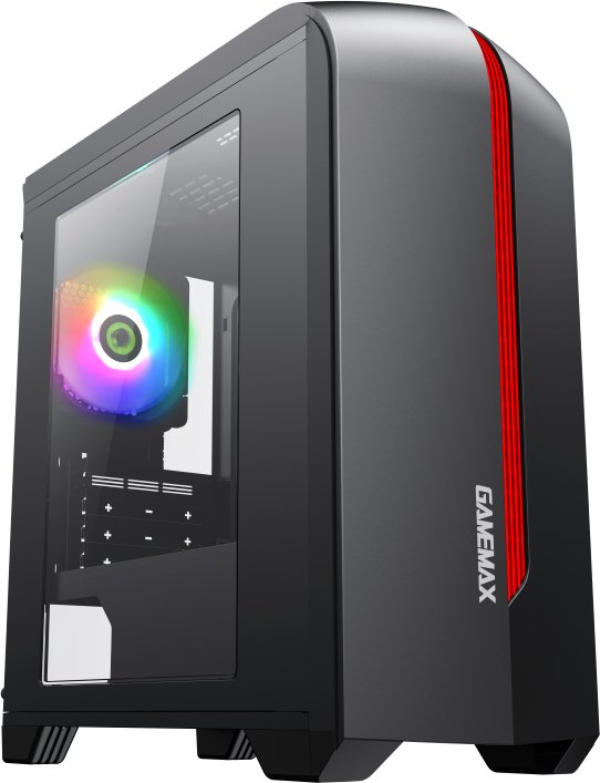 

Корпус GameMax Centauri (черный/красный)