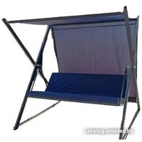Садовые качели ПИК Сакура 008 (темно-синий, графитовый каркас)