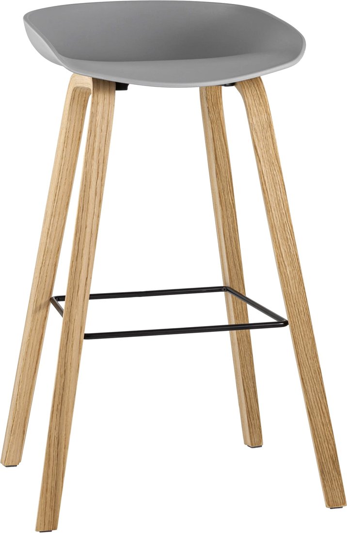 Табурет Stool Group LIBRA барный (серый)