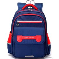 Школьный рюкзак Sun Eight SE-90058 (темно-синий/красный)