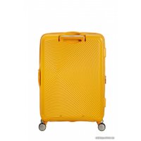 Чемодан-спиннер American Tourister SoundBox Golden Yellow 67 см