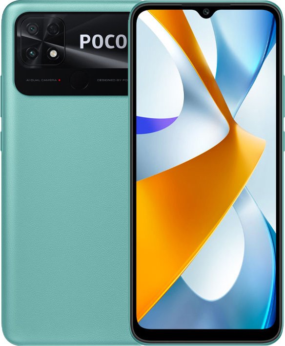 

Телефон POCO C40 3GB/32GB международная версия (бирюзовый)