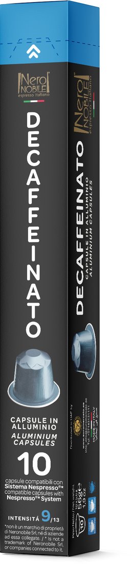 

Кофе в капсулах NeroNobile Decaffeinato 10 шт