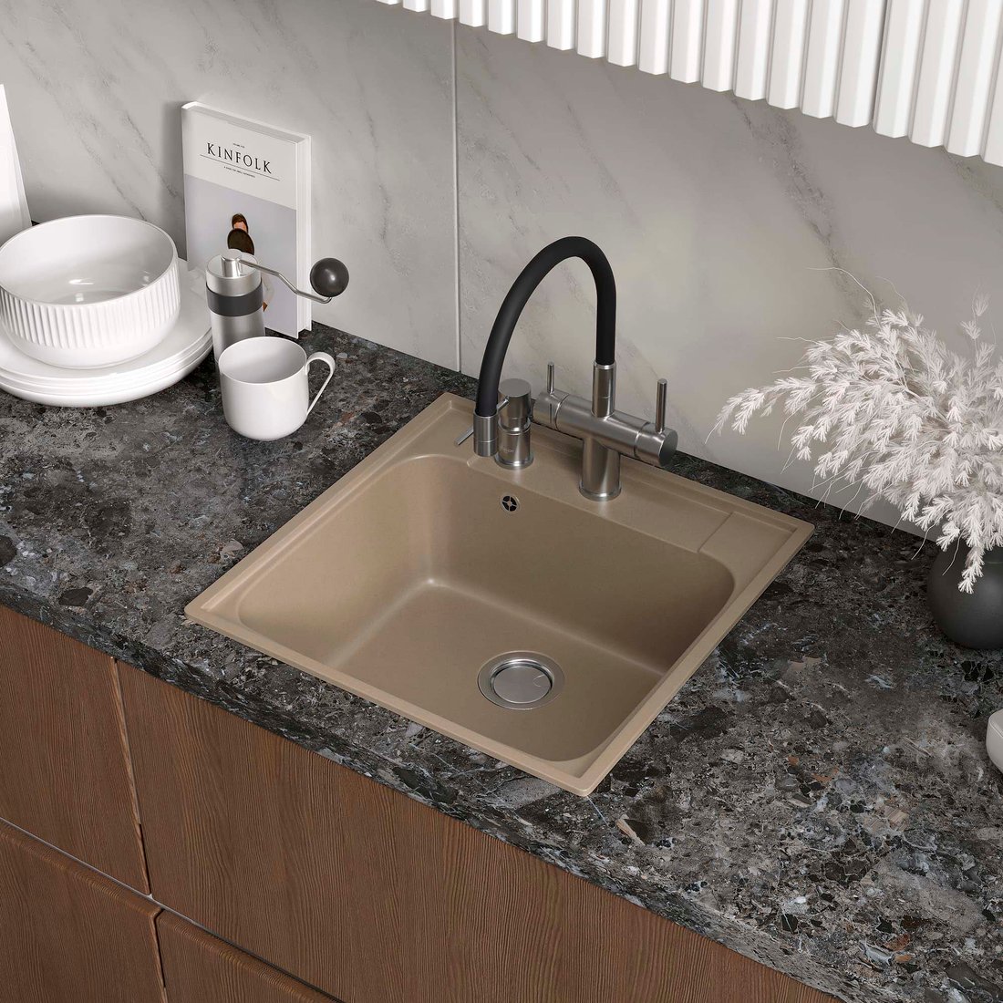 

Кухонная мойка Reflexion Etude RF0353BE