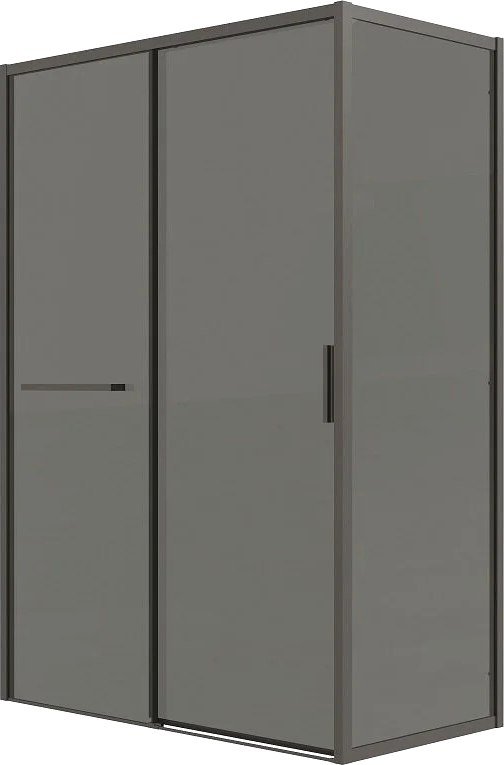

Душевой уголок Grossman Style 130x80x195 120.K33.05.1380.21.10 (черный матовый/тонированное стекло)