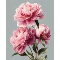 Алмазная мозаика  Феникс+ Три пиона 71336 в Лиде