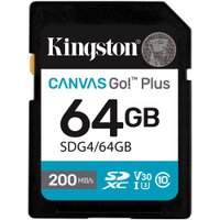 Карта памяти Kingston Canvas Go! Plus SDXC 64GB SDG4/64GB