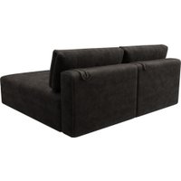 Угловой диван Лига диванов Лига-060 НПБ угол универсальный 129511 (велюр Brut 17 коричневый)