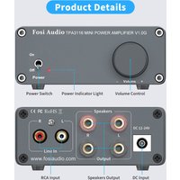 Усилитель мощности Fosi Audio V1.0G