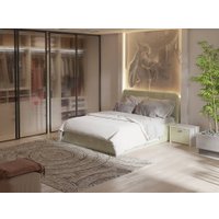 Кровать PROxSON Mia с ПМ Лофти 160x200 (олива)