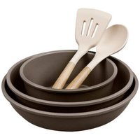 Набор сковород Lara LR01-300 (коричневый)