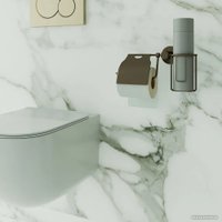 Держатель для туалетной бумаги и освежителя Raindrops Gun 22545 (серый)