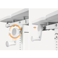 Парта ErgoSmart Е603 + книжная полка Wooden space в Пинске