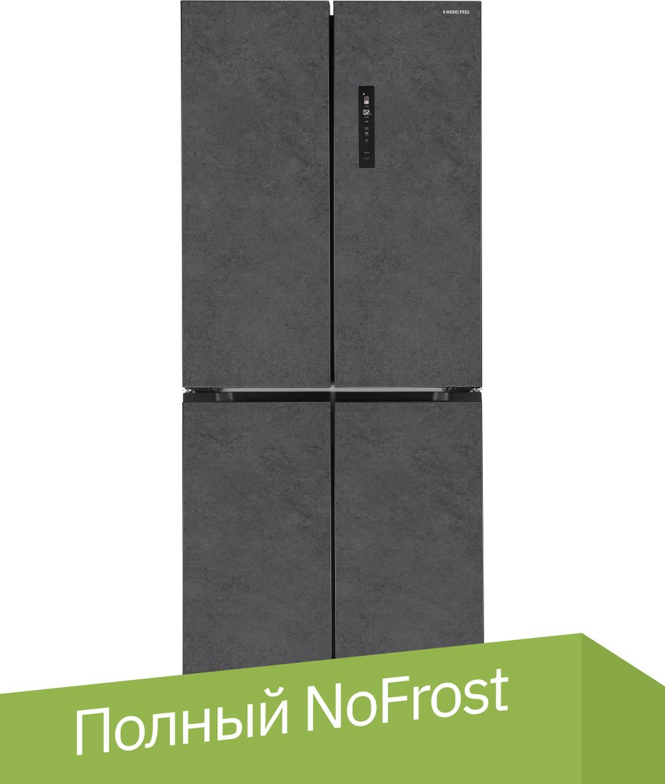

Четырёхдверный холодильник Hiberg RFQ-600DX NFDs Inverter
